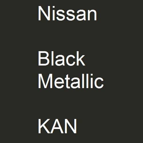 Nissan, Black Metallic, KAN.